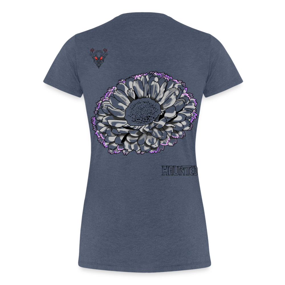 Woman T-Shirt Calendula Fade - Blau meliert