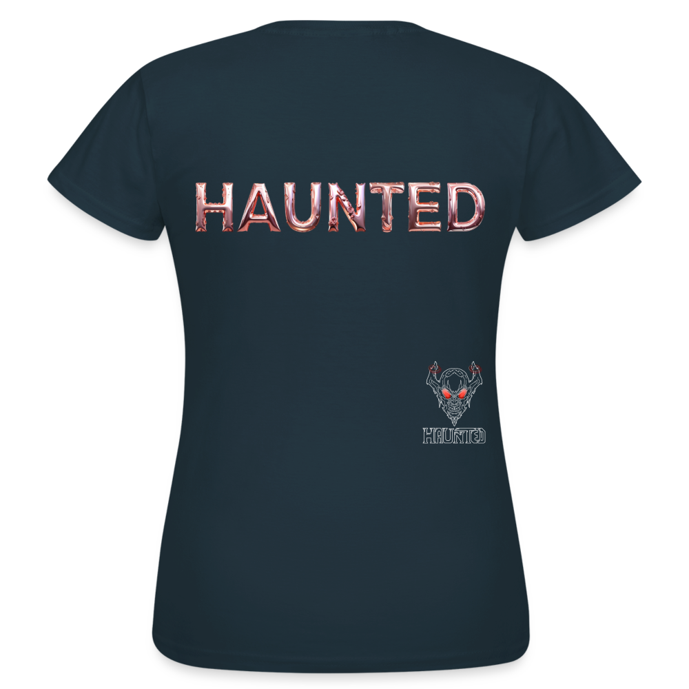 Women T-Shirt Rose Gold Radiance - Navy