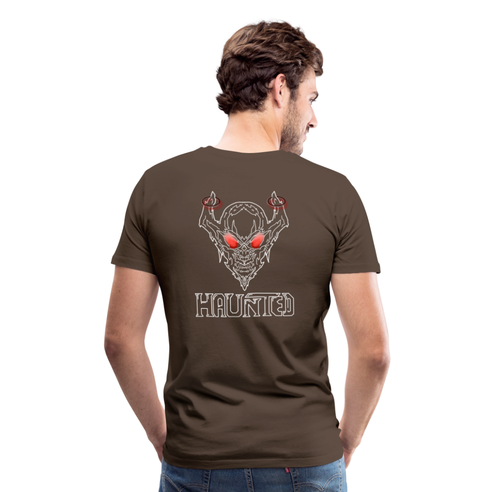 Men T-Shirt Deamon White - Edelbraun