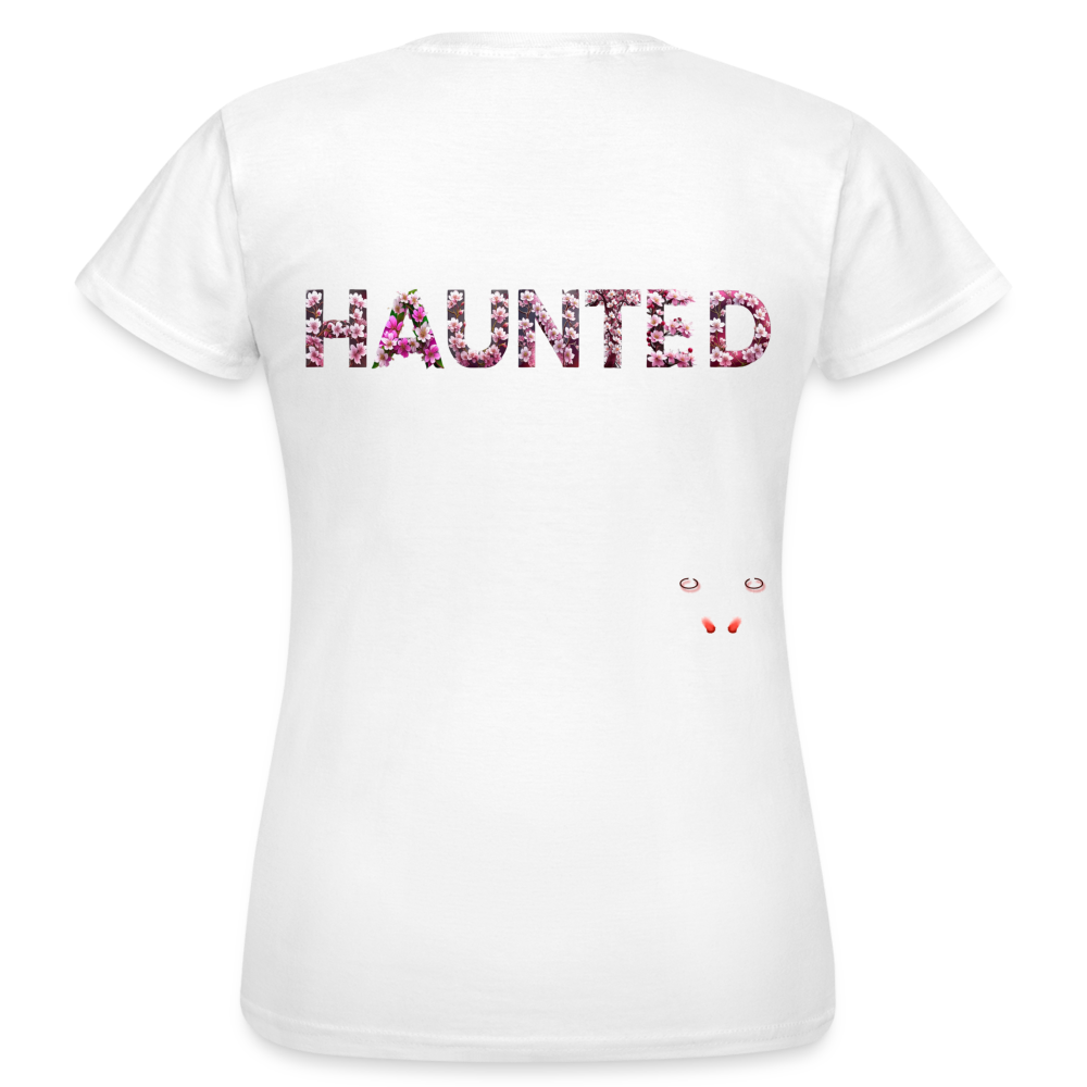 Women T-Shirt Blossom Ghost Mist - Weiß
