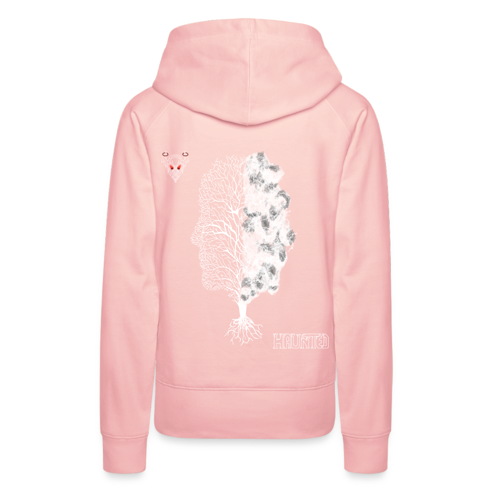 Woman Hoodie Dead or Alive - Kristallrosa