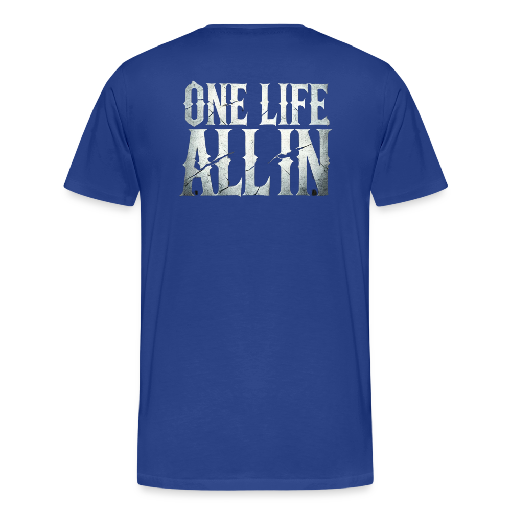 Women T-Shirt One Life All In - Königsblau