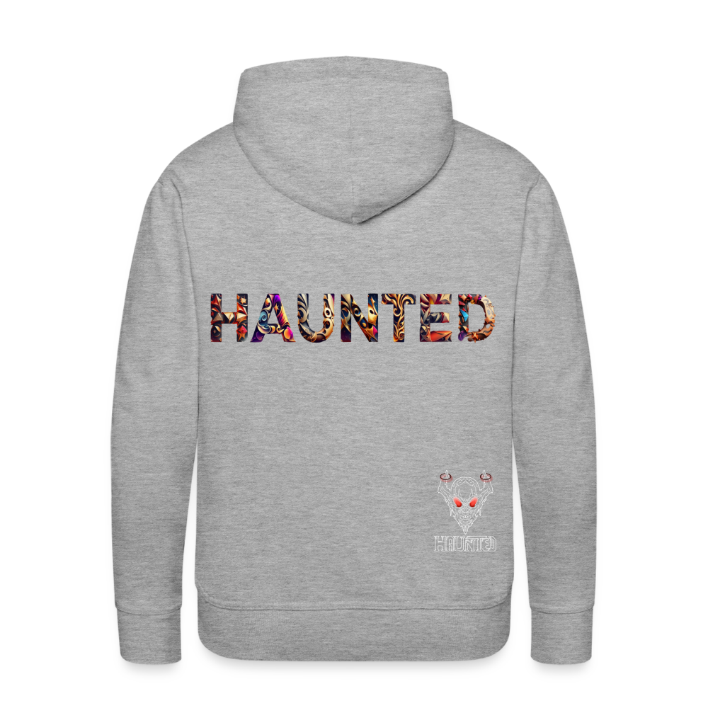 Men Hoodie Mystic Aura Blend - Grau meliert