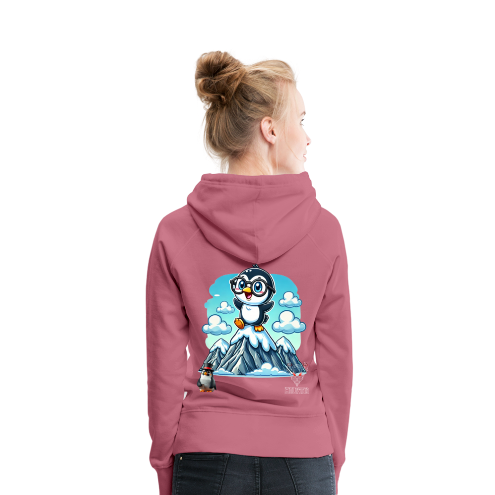 Women Hoodie KasPenguin on Top - Malve