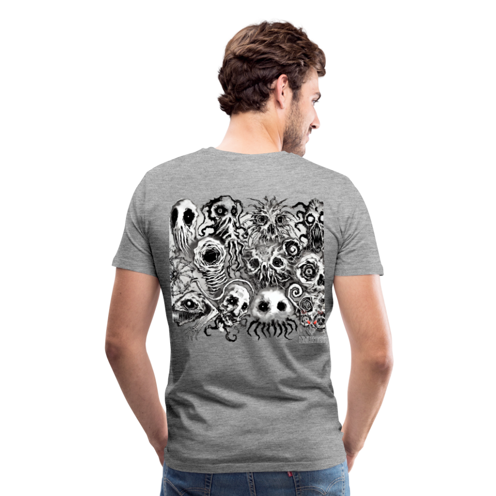 Men T-Shirt Nightmare Veil Creatures - Grau meliert