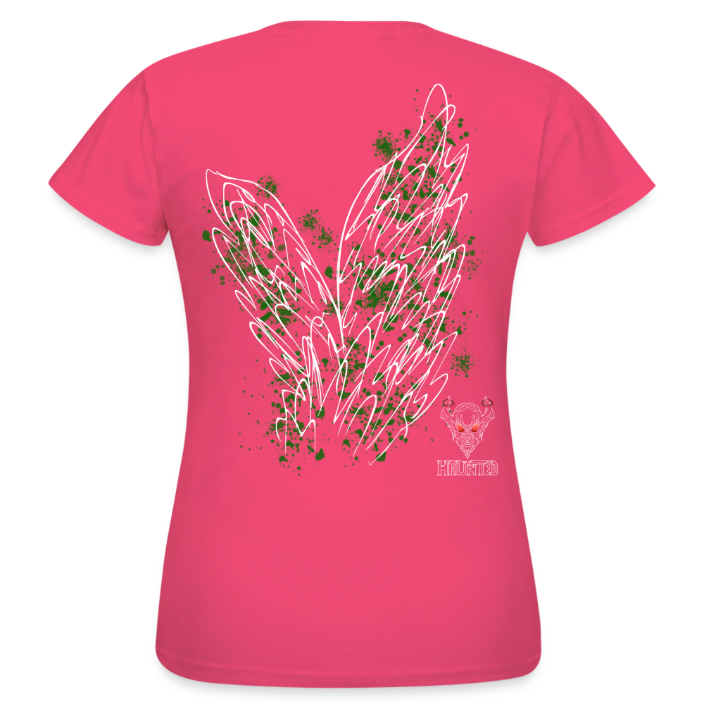 Women T-Shirt Dark Green Wings - Azalea