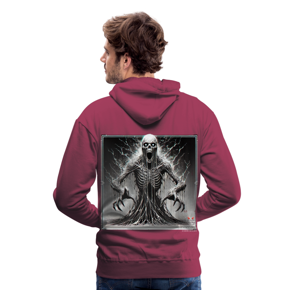 Men Hoodie Ethereal Death Wraithv - Bordeaux