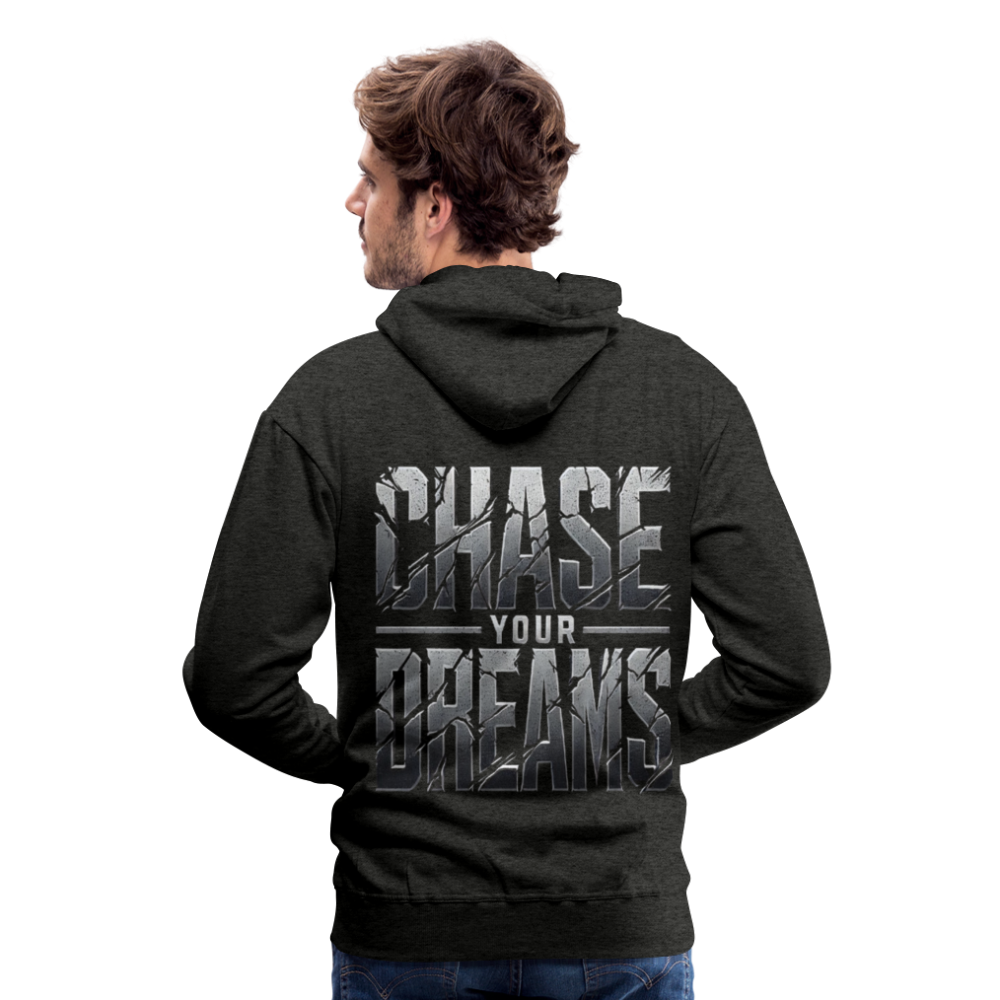 Men Hoodie Chase Your Dreams - Anthrazit
