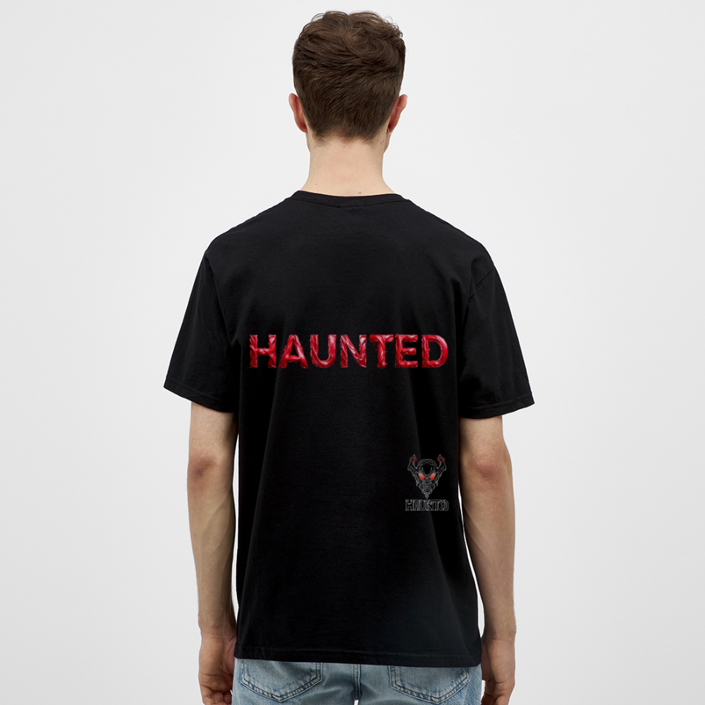 Men T-Shirt Crimson Silk Blaze - Schwarz