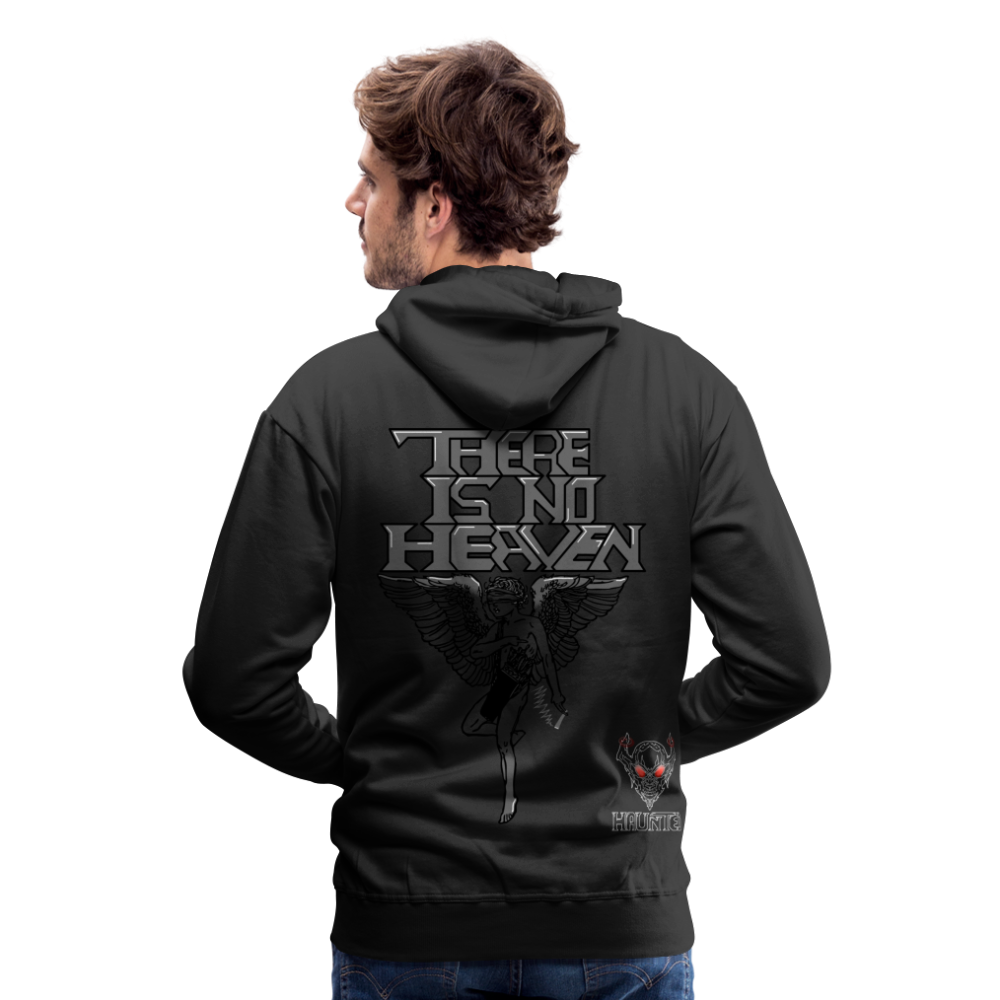 Men Hoodie There Is No Heaven - Schwarz