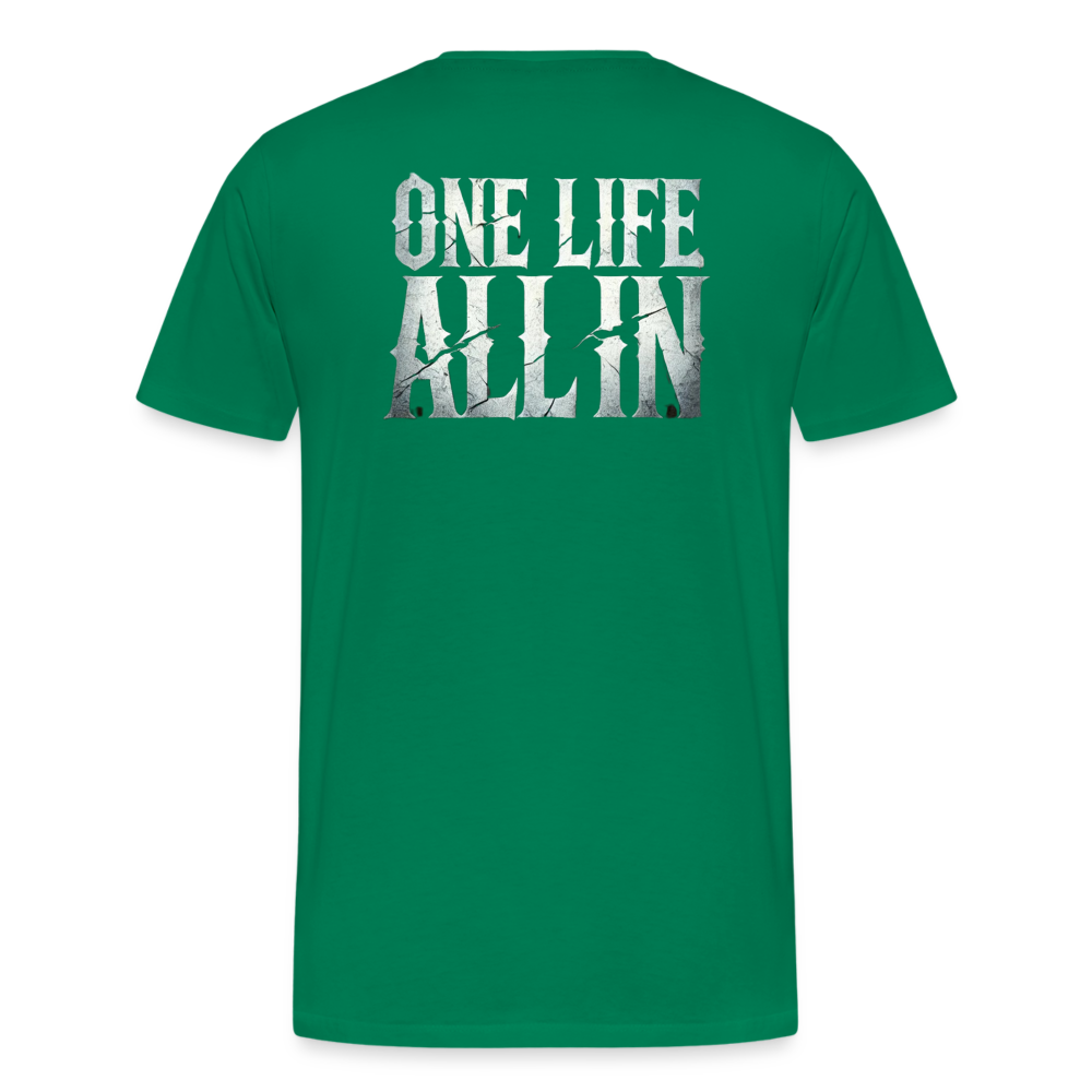 Women T-Shirt One Life All In - Kelly Green