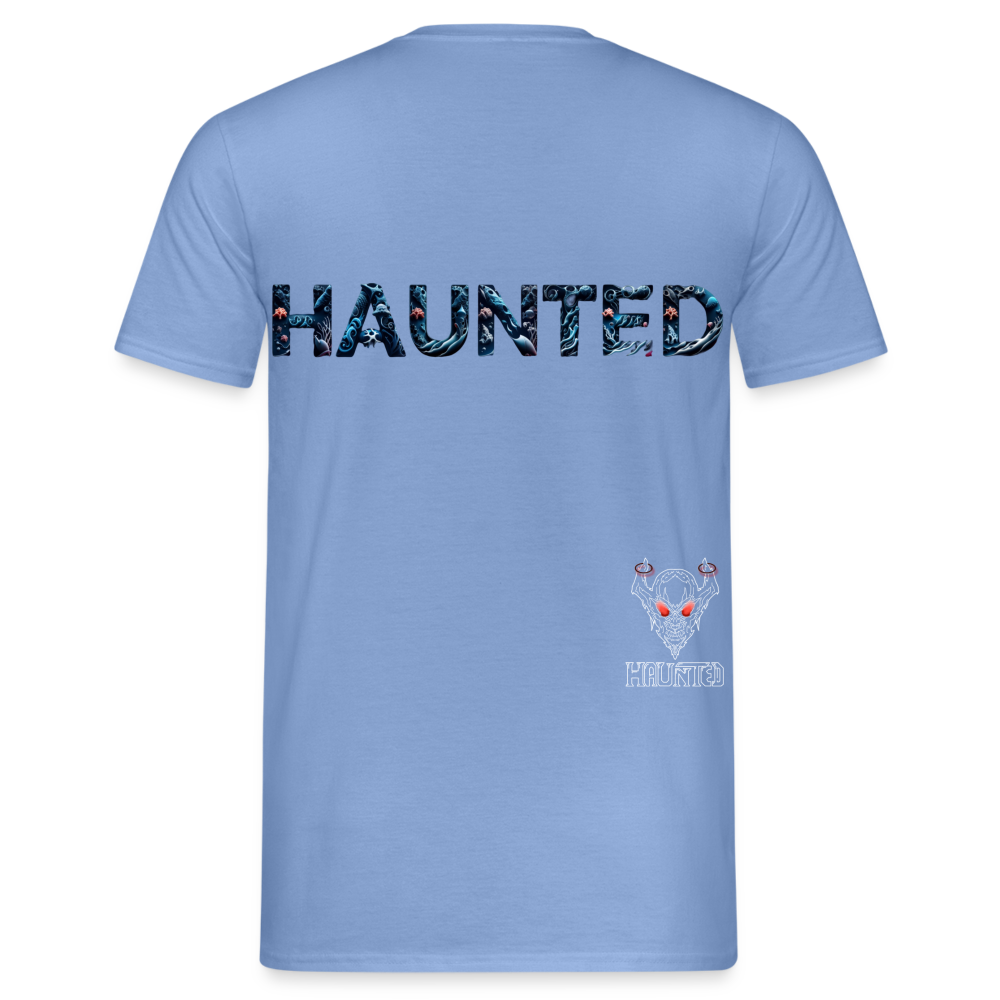 Men T-Shirt Abyssal Coral Glow - carolina blue