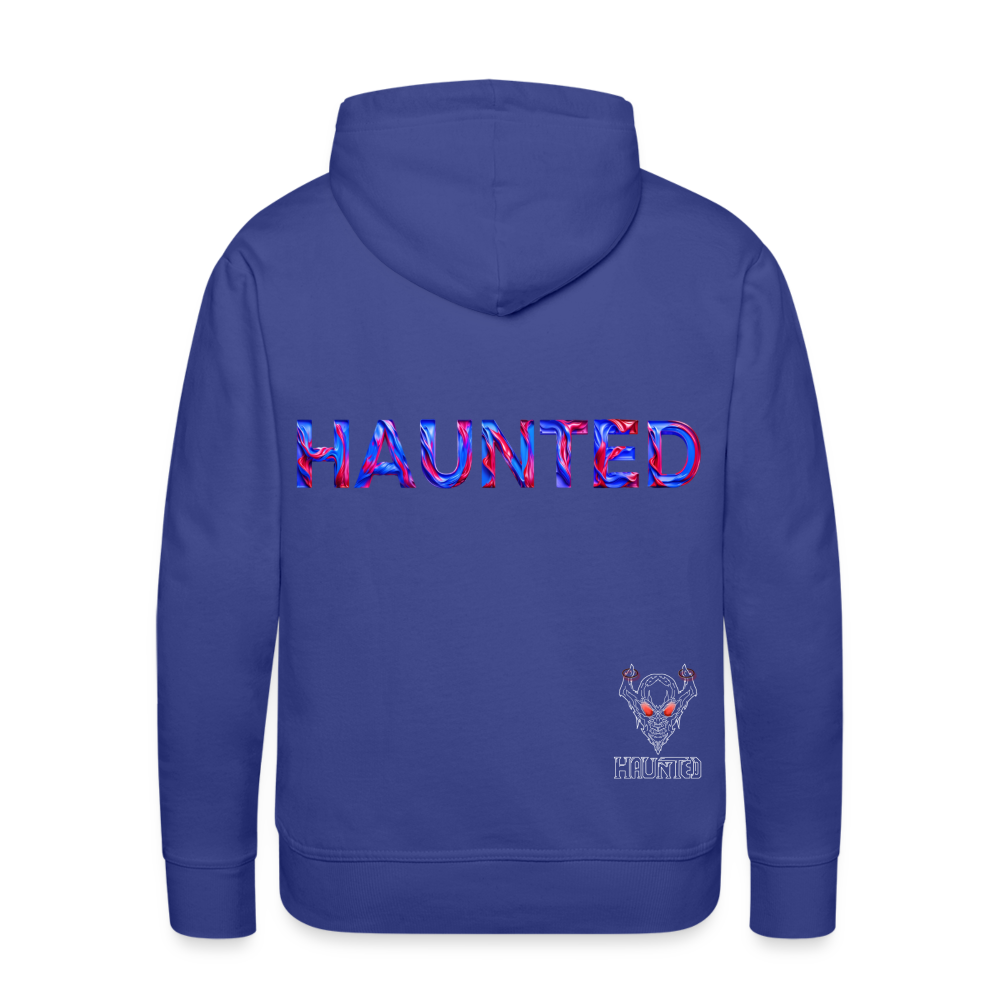 Men Hoodie Cosmic Flame Surge - Königsblau