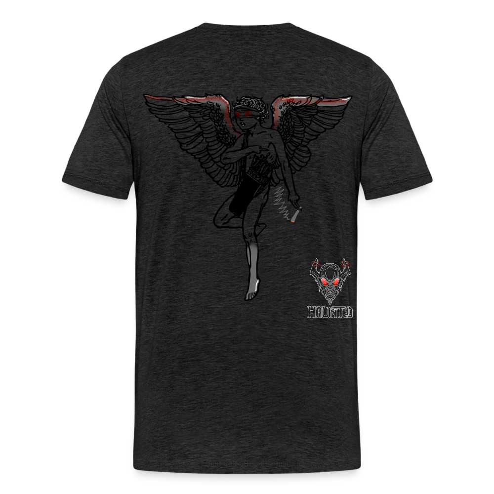 Men T-Shirt Angel bloody - Anthrazit