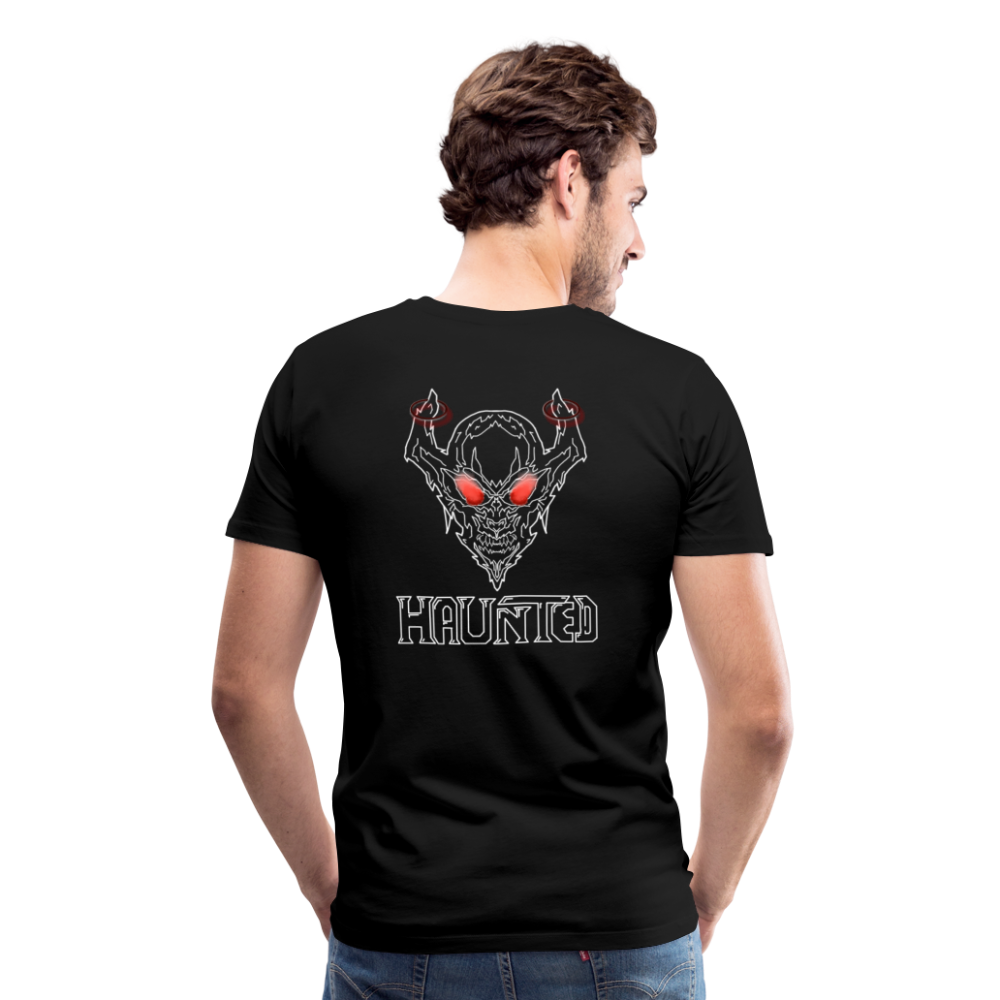 Men T-Shirt Deamon White - Schwarz