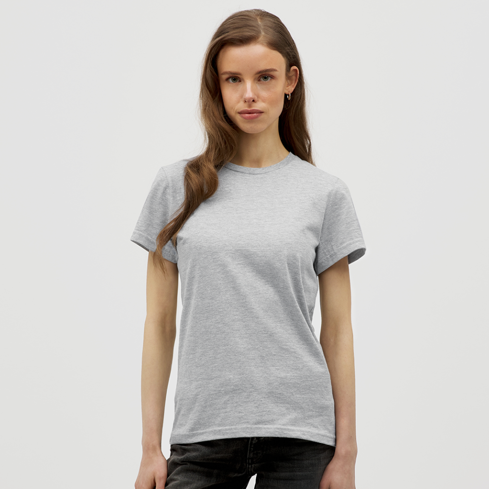 Women T-Shirt Sleepy KasPenguin - Grau meliert