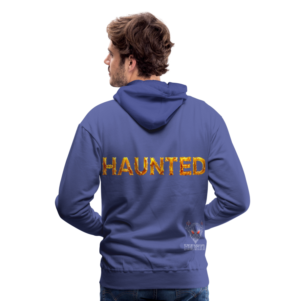 Men Hoodie Golden Nectar Glow - Königsblau