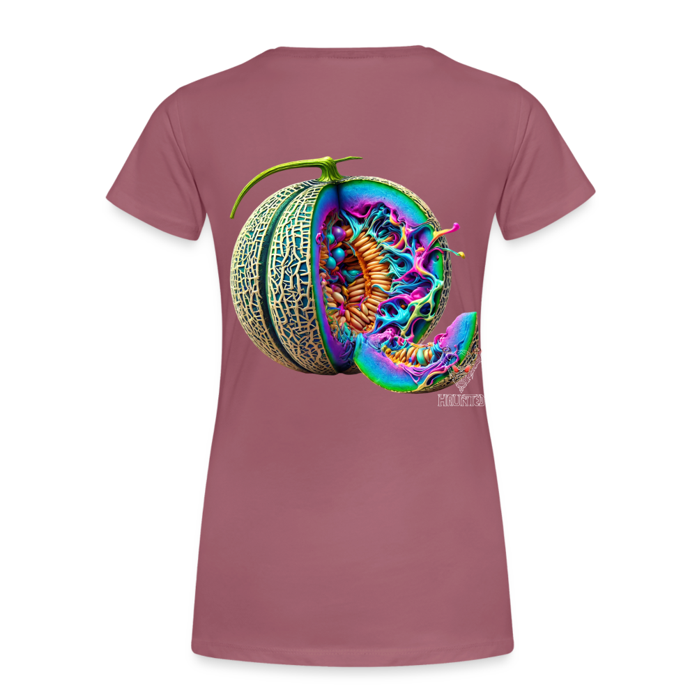 Woman T-Shirt Neon Melon Art - Malve