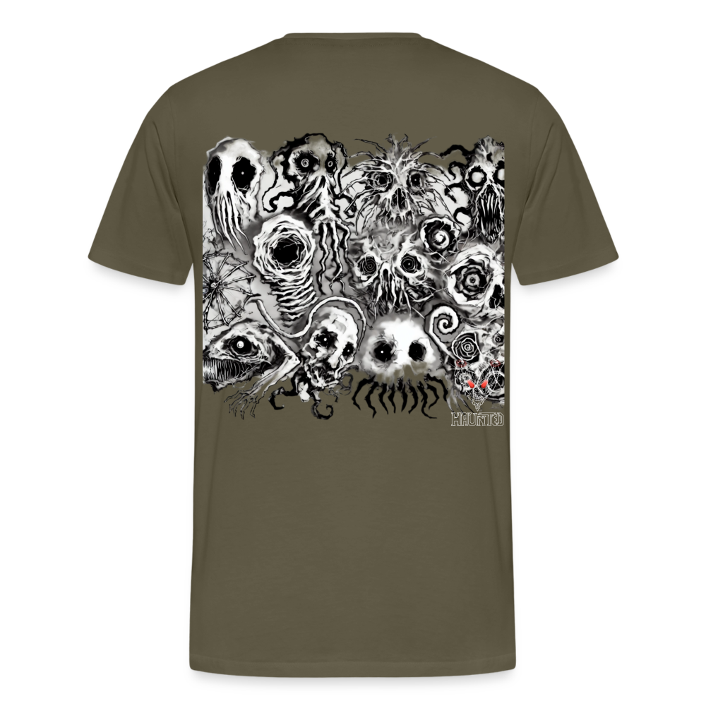 Men T-Shirt Nightmare Veil Creatures - Khaki