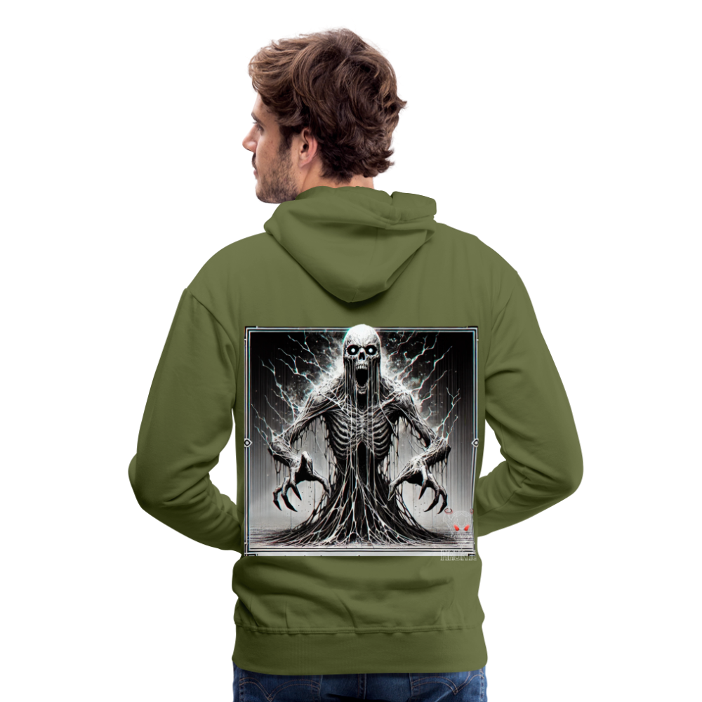 Men Hoodie Ethereal Death Wraithv - Olivgrün