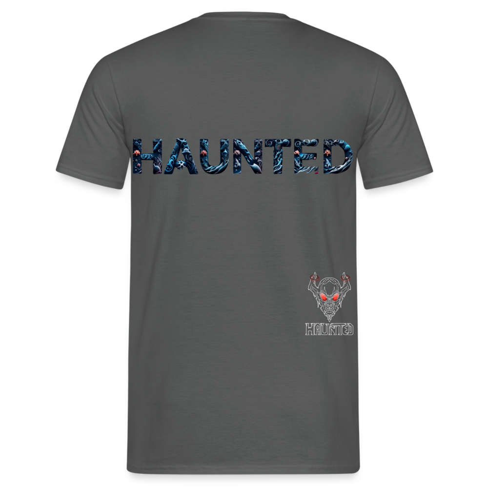 Men T-Shirt Abyssal Coral Glow - Anthrazit