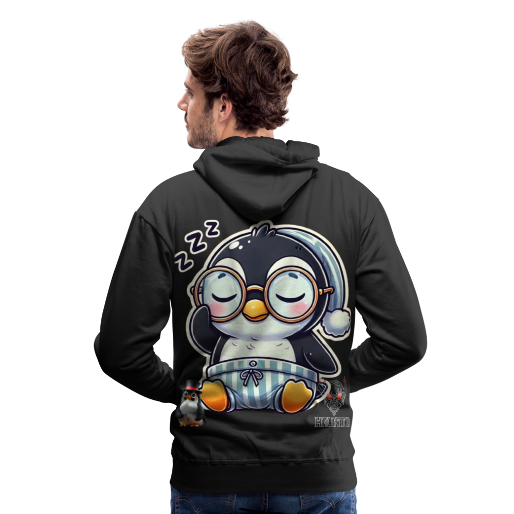 Men Hoodie Sleepy KasPenguin - Schwarz