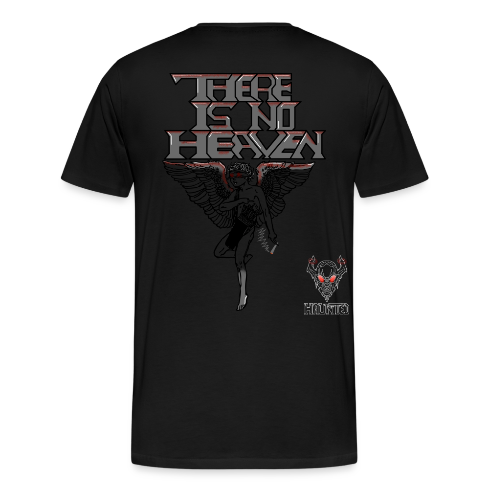 Men T-Shirt There Is No Heaven bloody - Schwarz