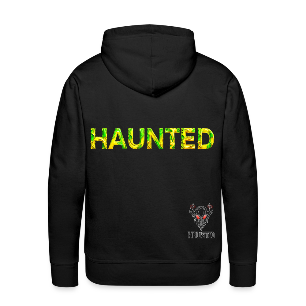 Men Hoodie Citrus Jungle Splash - Schwarz