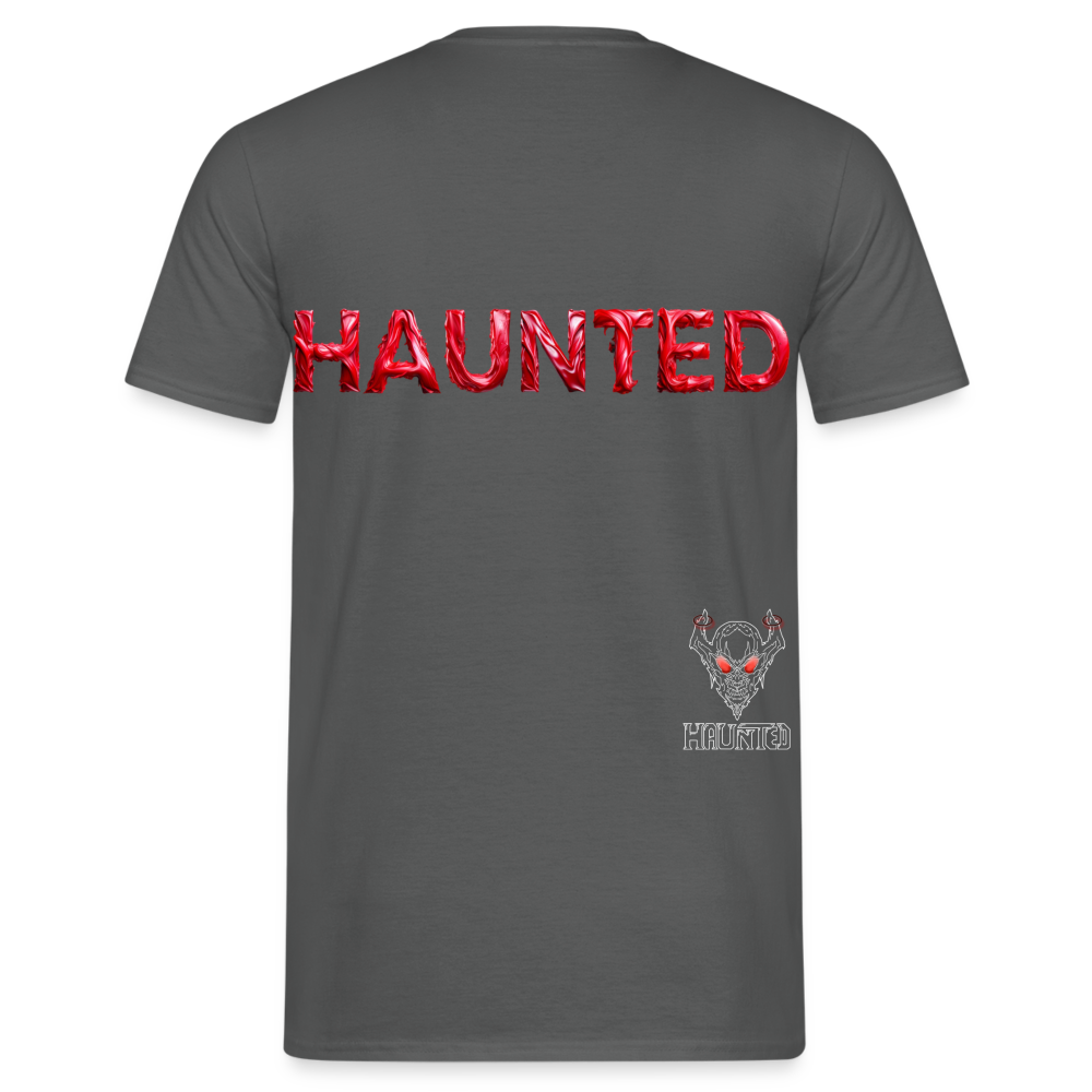 Men T-Shirt Crimson Silk Blaze - Anthrazit