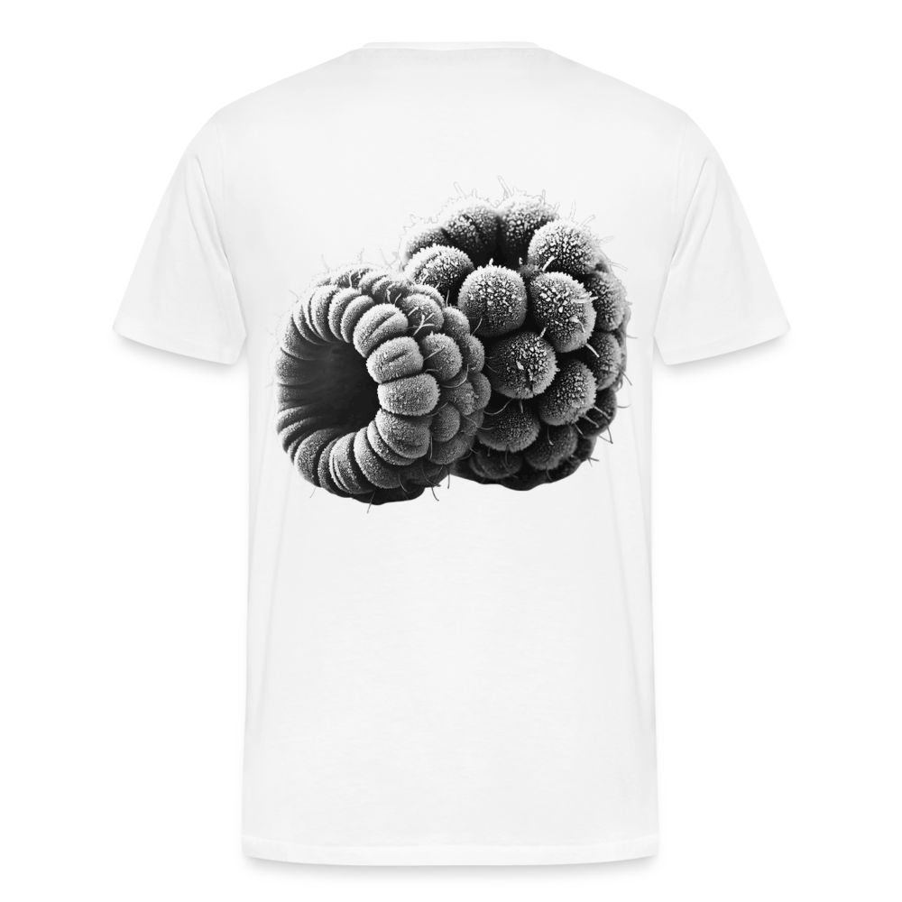 Men T-Shirt Frozen Berries - Weiß