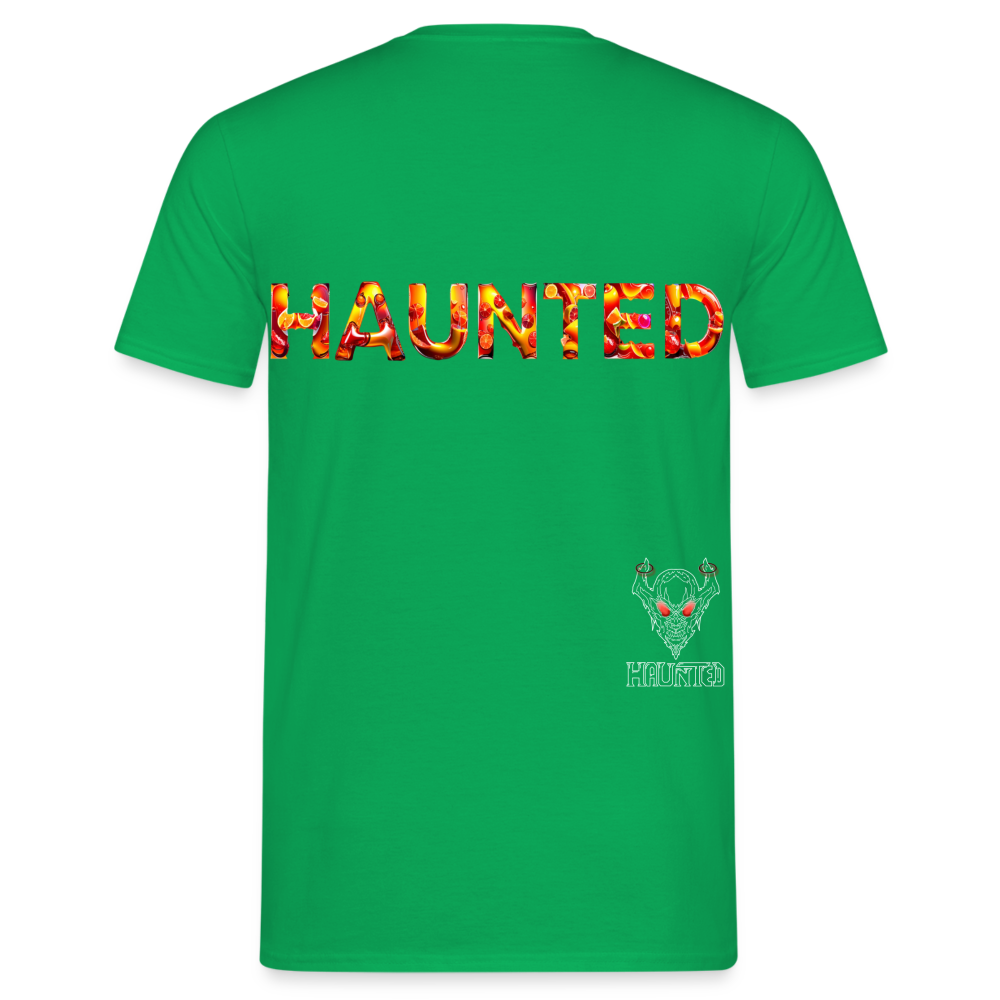 Men T-Shirt Citrus Sunset Splash - Kelly Green