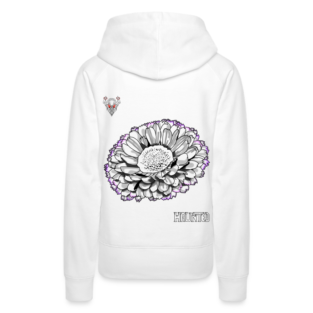 Woman Hoodie Calendula Fade - Weiß