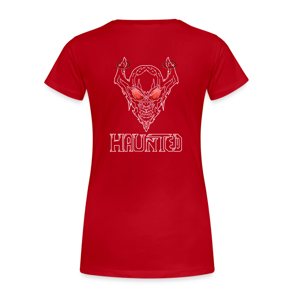 Women T-Shirt Deamon White - Rot