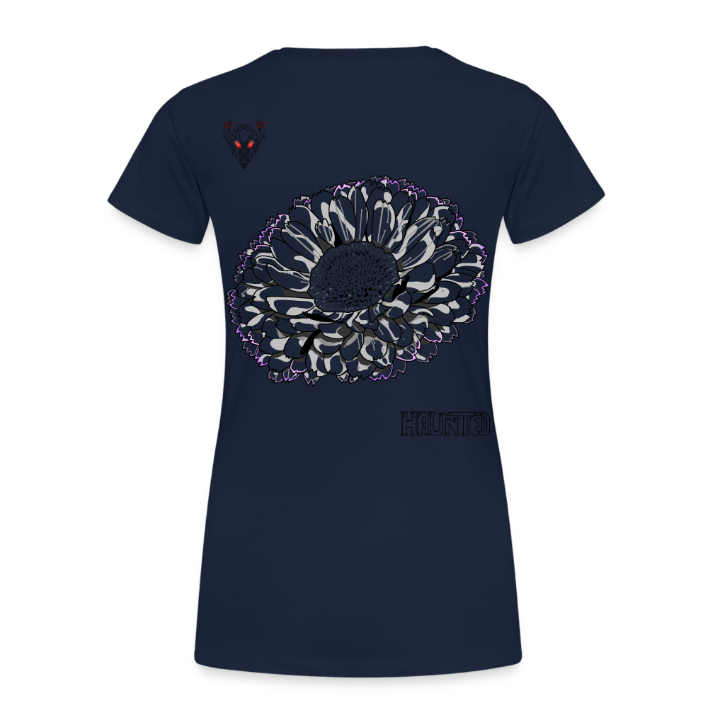 Woman T-Shirt Calendula - Navy