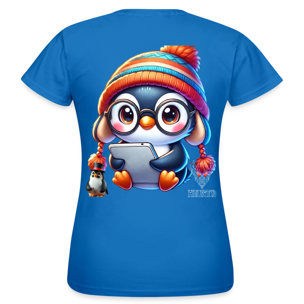 Women T-Shirt KasPenguin with Pad - Royalblau