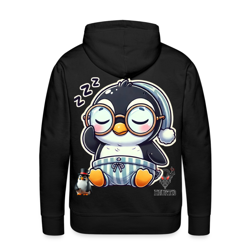 Men Hoodie Sleepy KasPenguin - Schwarz