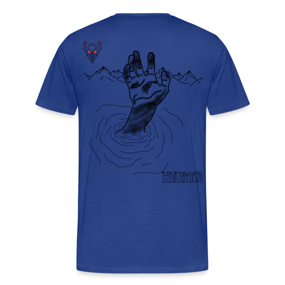 Man T-Shirt Drowning - Königsblau