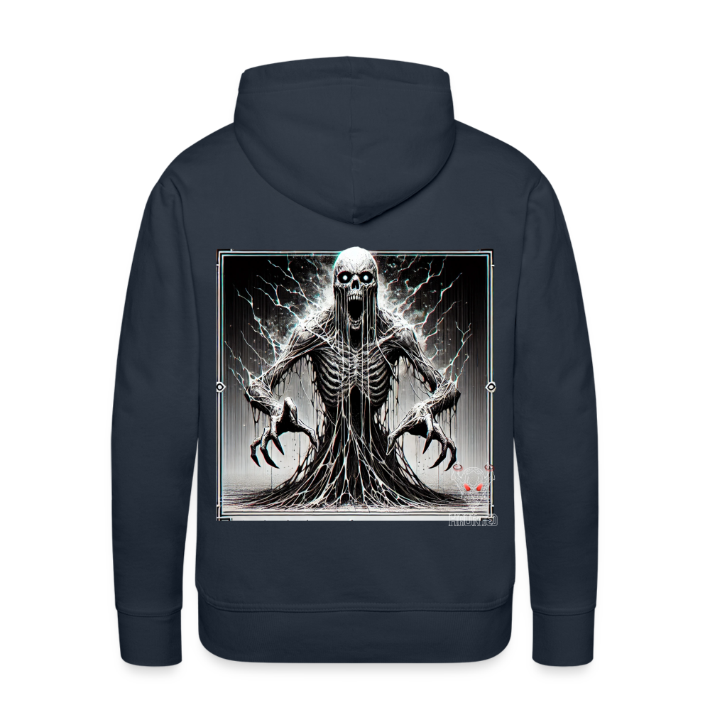 Men Hoodie Ethereal Death Wraithv - Navy
