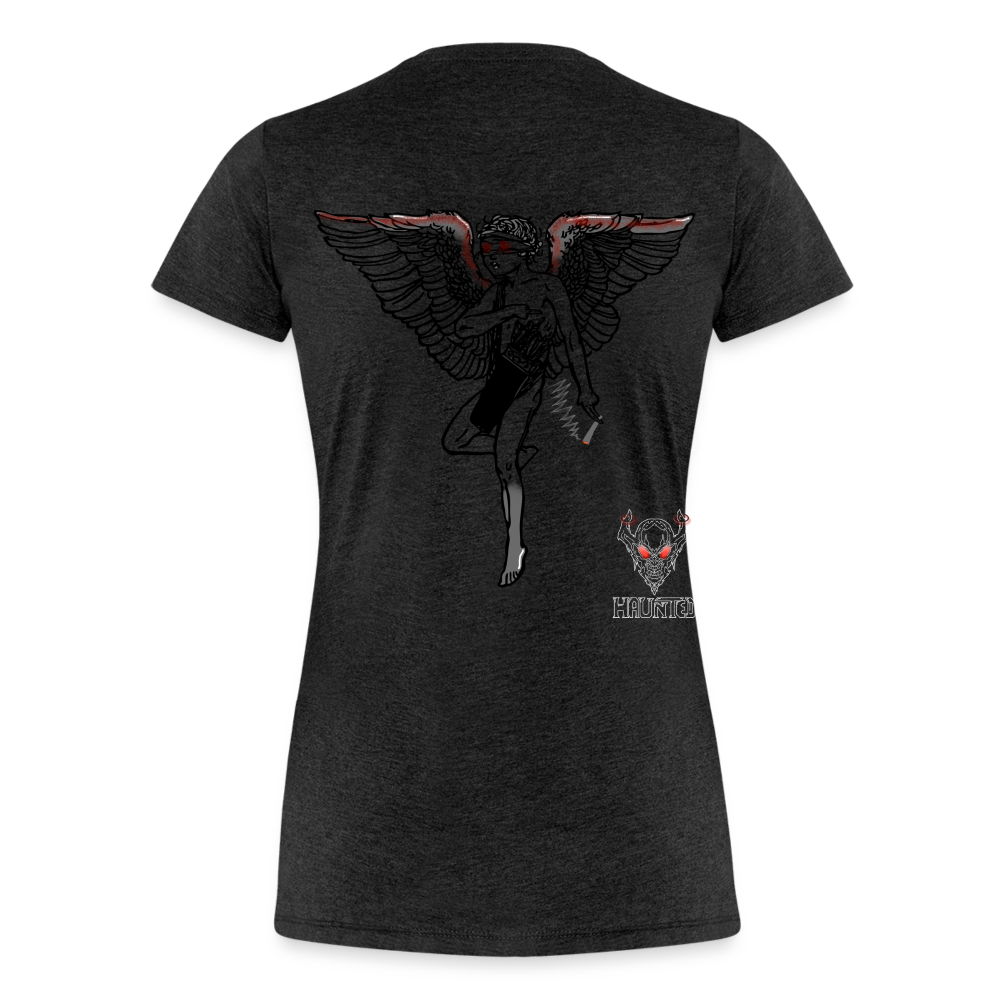 Woman T-Shirt Angel bloody - Anthrazit