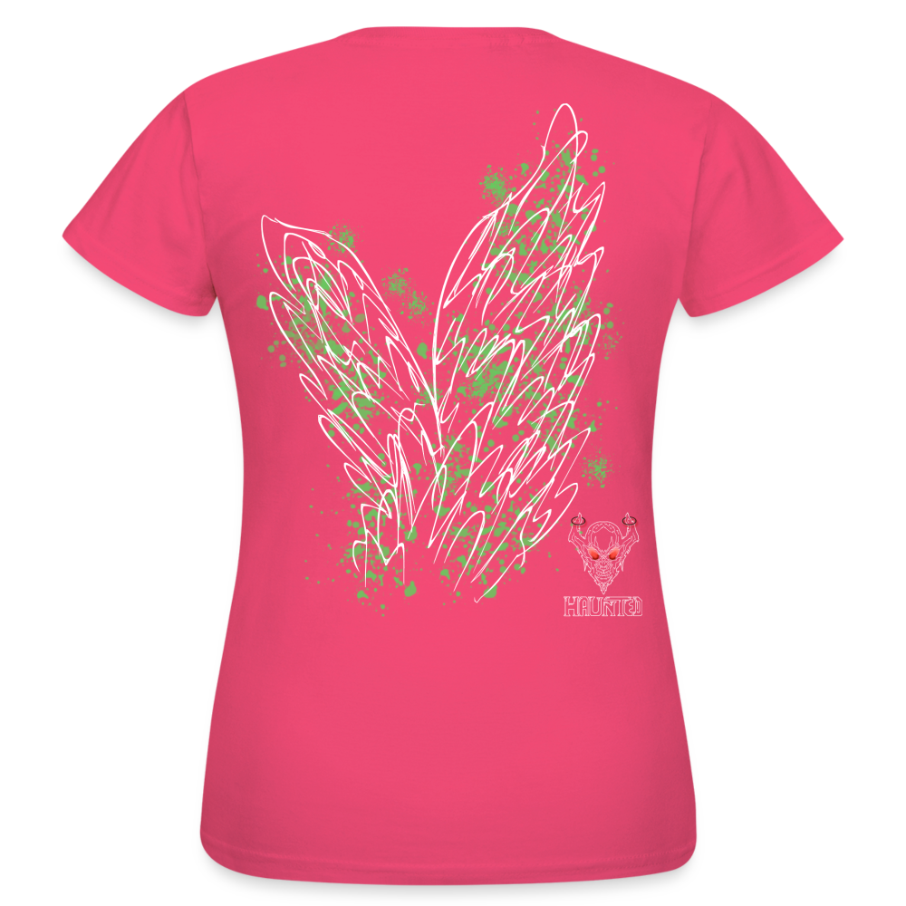 Women T-Shirt Light Green Wings - Azalea