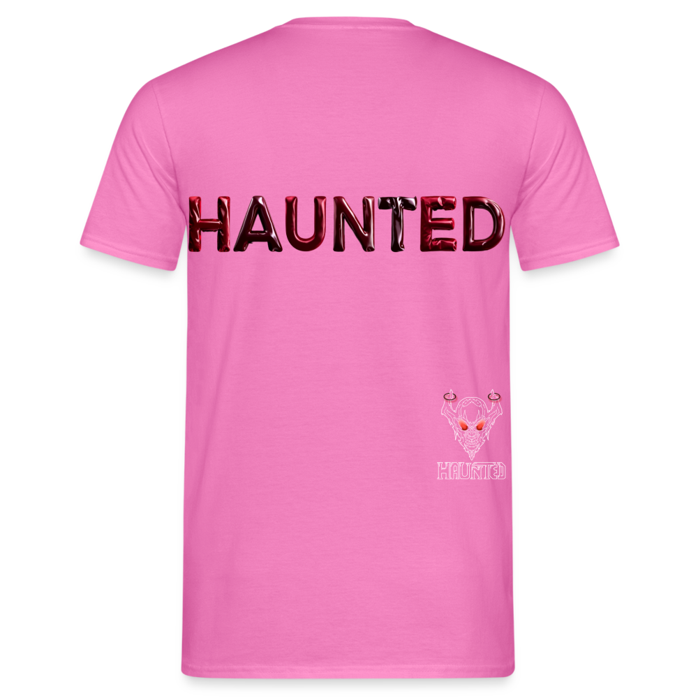 Men T-Shirt Crimson Velvet Glow - Pink
