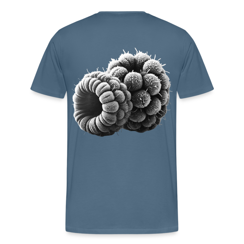 Men T-Shirt Frozen Berries - Blaugrau