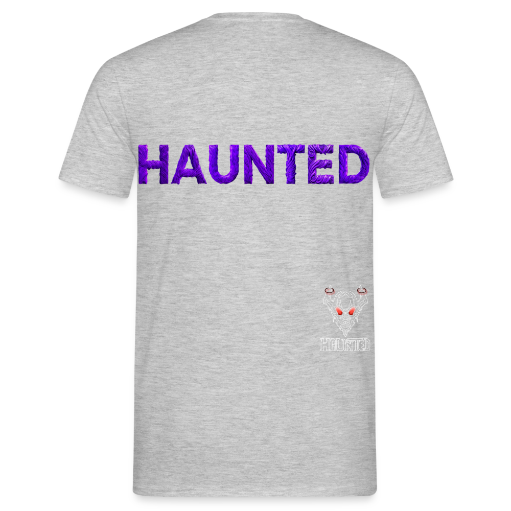 Men T-Shirt Enchanted Velvet Mist - Grau meliert