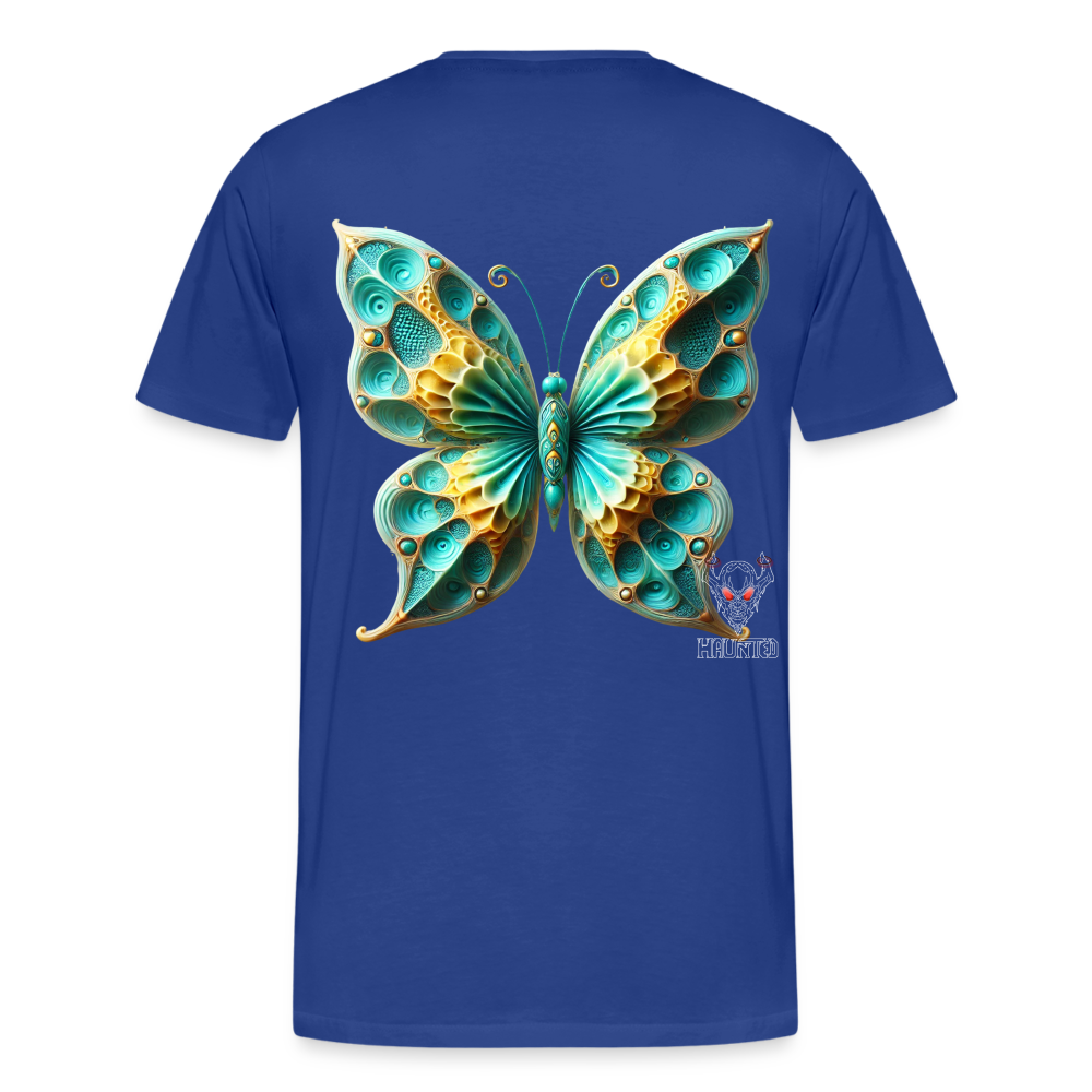 Men T-Shirt Aqua Wing Symphony - Königsblau