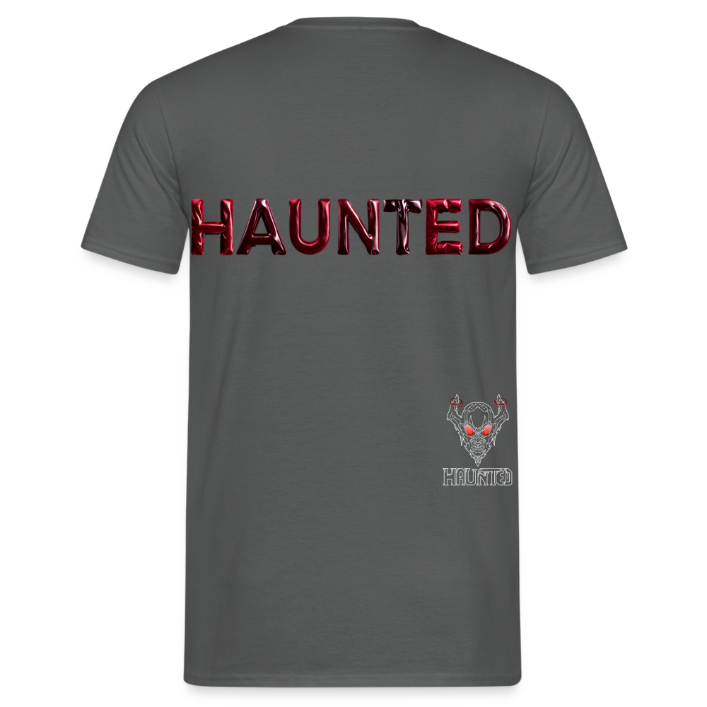Men T-Shirt Crimson Velvet Glow - Anthrazit