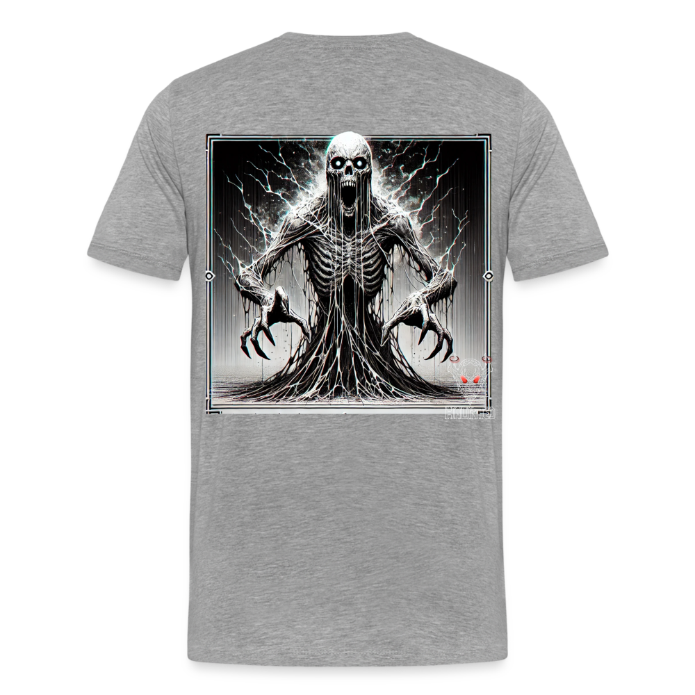 Men T-Shirt Ethereal Death Wraith - Grau meliert
