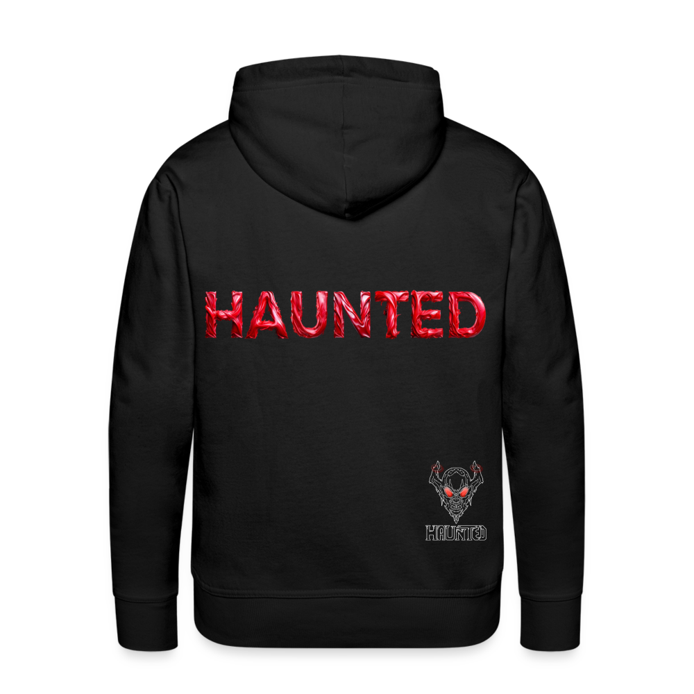 Men Hoodie Crimson Silk Blaze - Schwarz