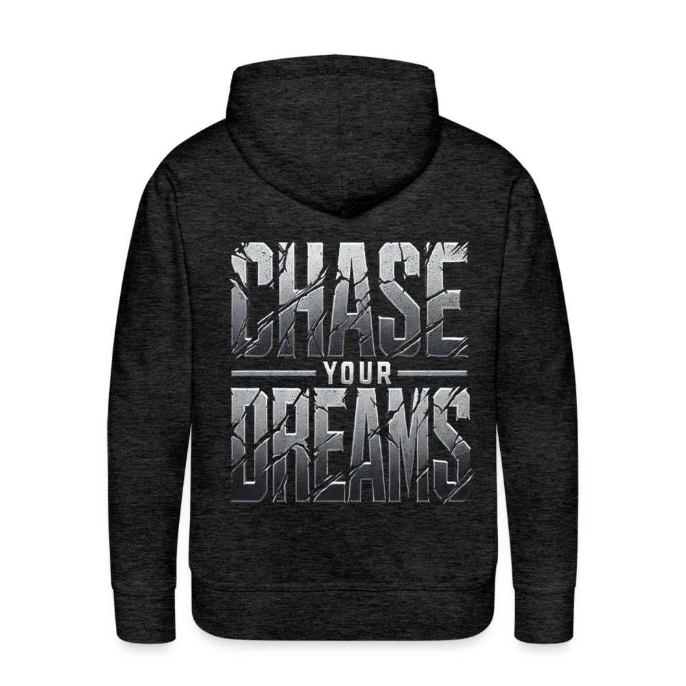 Men Hoodie Chase Your Dreams - Anthrazit