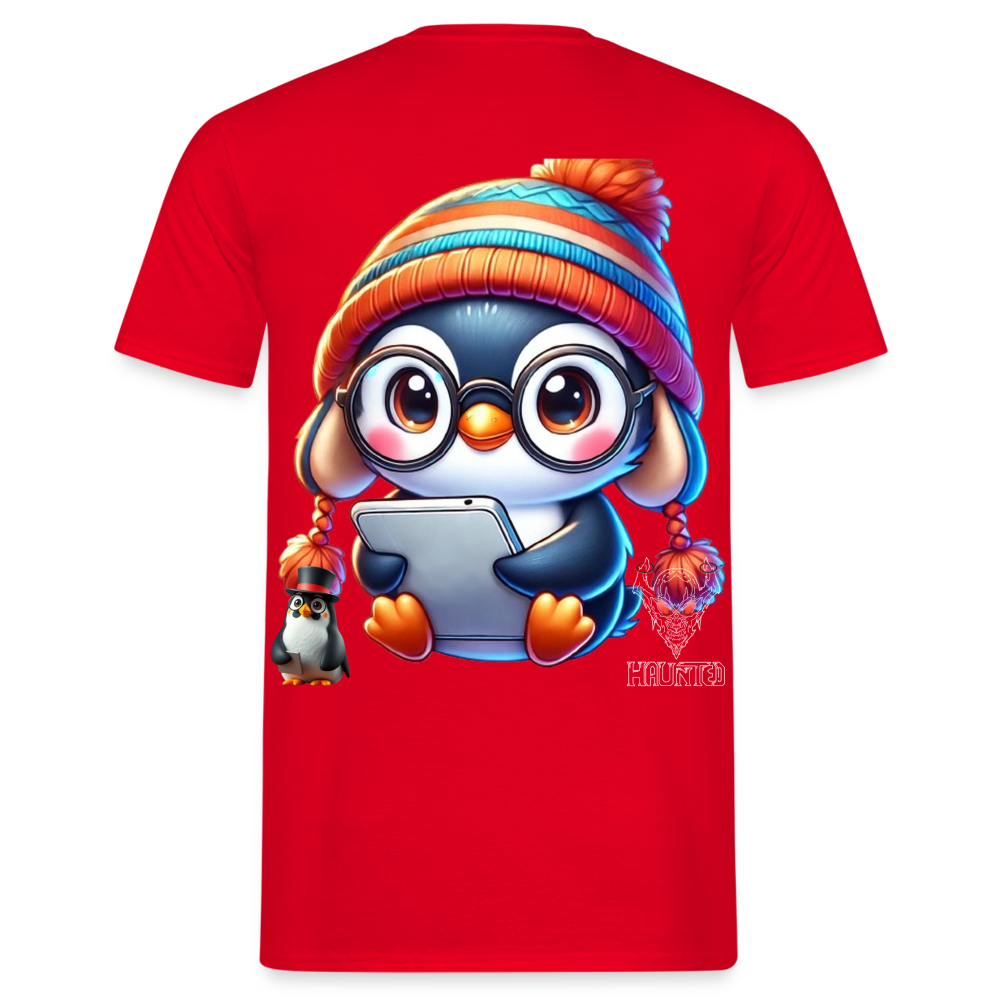 Men T-Shirt KasPenguin with Pad - Rot