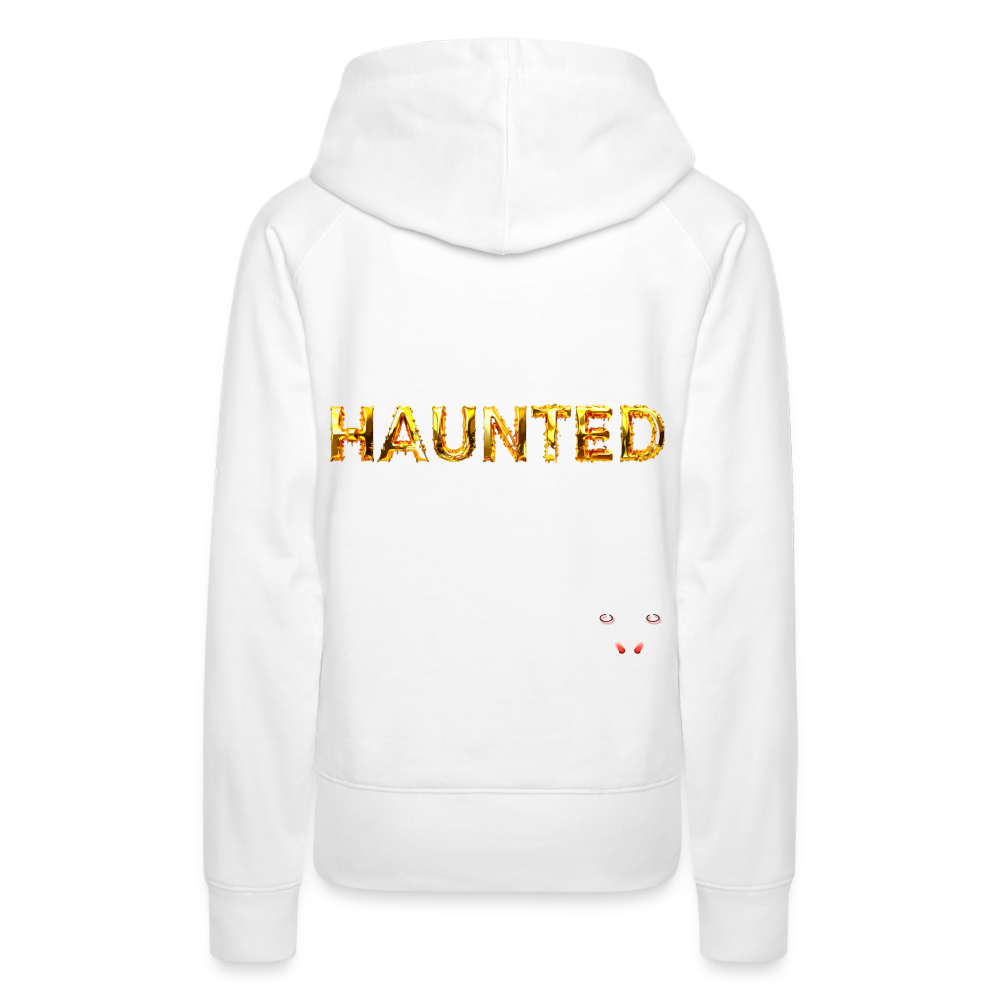 Women Hoodie Molten Gold Luxe - Weiß